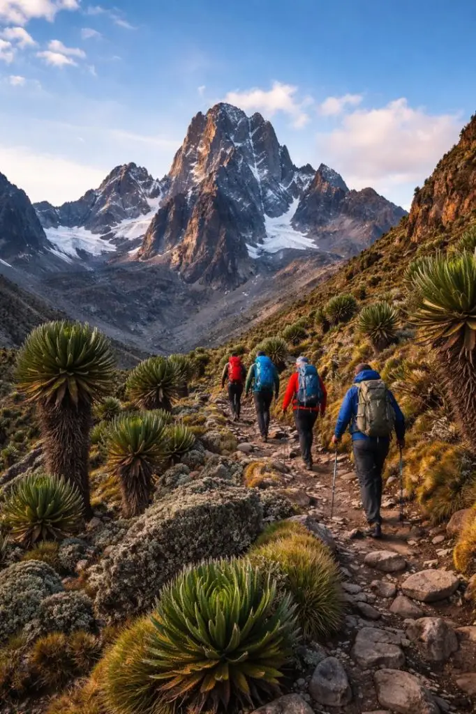 Mt kenya climbing tours